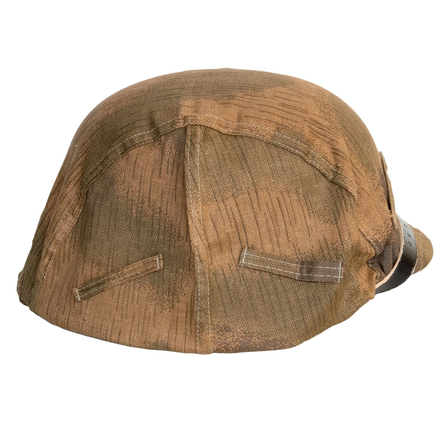 Couvre-Casque Stahlhelm Camouflage Sumpftarn vue de profil