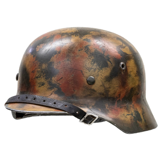 Stahlhelm M40 Trois Tons vue de 3/4