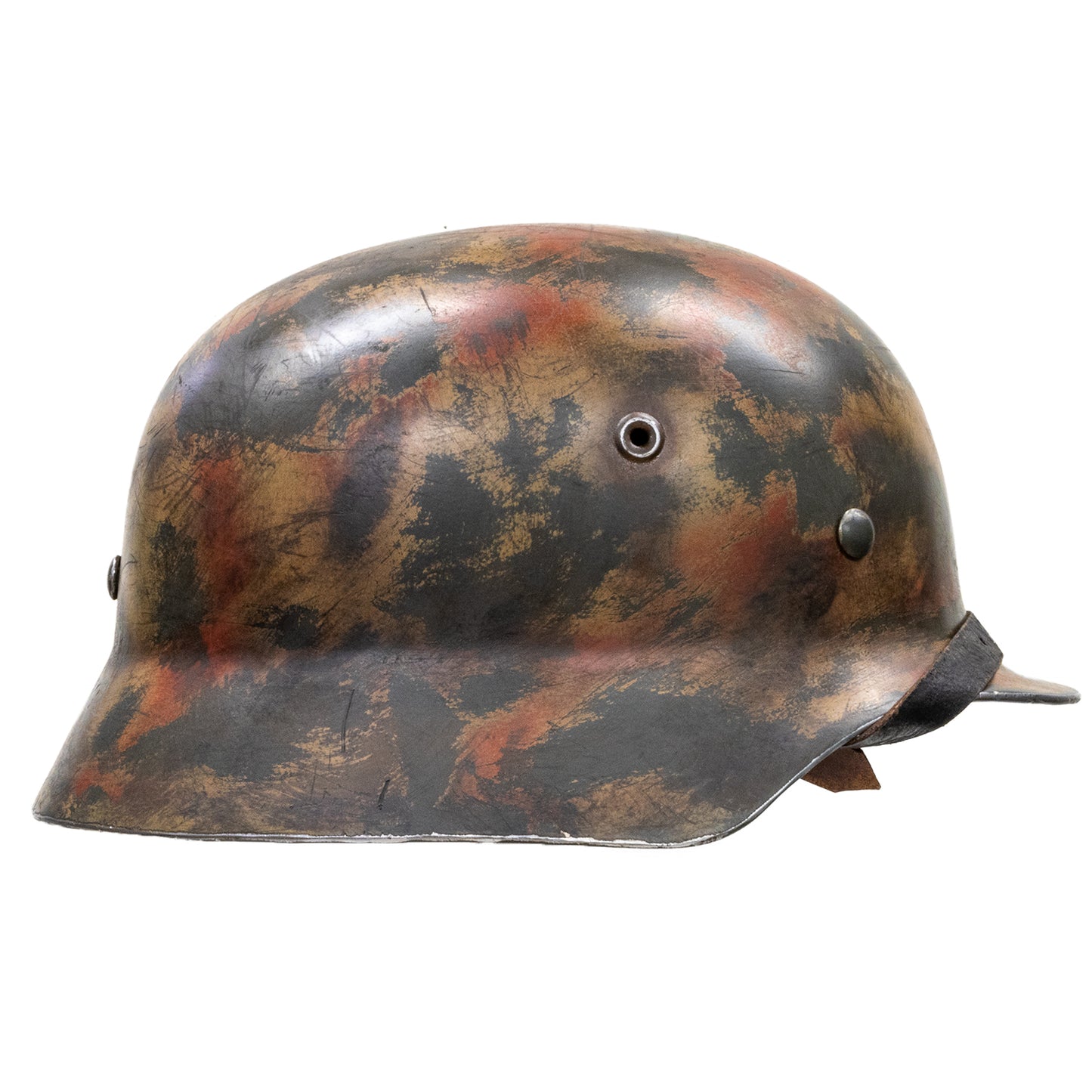 Stahlhelm M40 Trois Tons vue côté droit