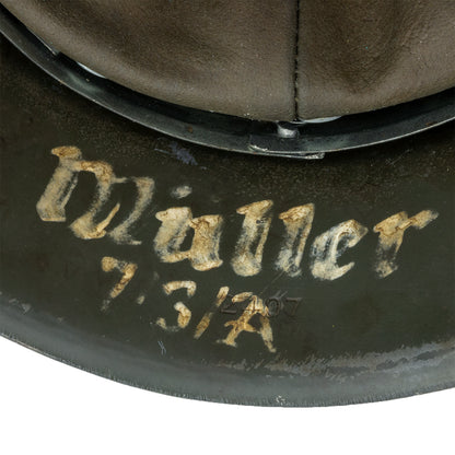 "Battle Battered" Stahlhelm M42 Wintertarnung