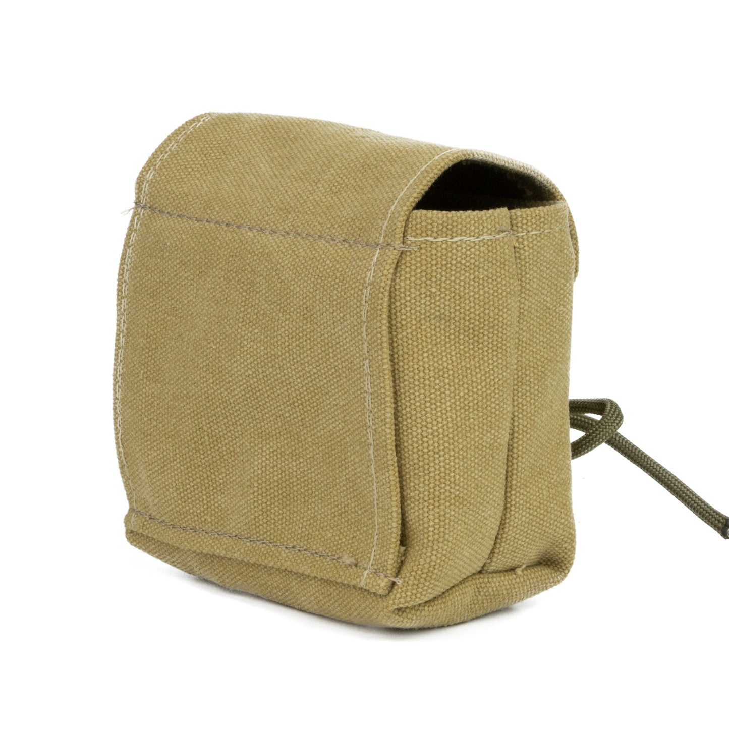 Pochette US WW2 Rigger Made à suspente de parachute vue arrière